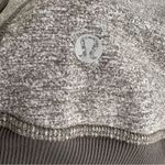Lululemon Be Present jacket slate gray size 12 full zip up funnel neck Photo 9