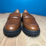 Madewell  The Bradley Chunky Lugsole Platform Loafer Brown Leather Womens Size 7 Photo 5