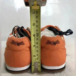 Von Dutch New  Vanderdutch Orange Lace Up CLASSIC SNEAKERS Shoes Size 3.5 Photo 4