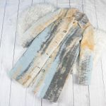 Reformation 🆕 Women's Blue Lasker Coat Button Down Collar Longsleeve Size XS Photo 0