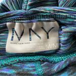 Marc New York MNY Winter Leggings Pants Size M Blue Green print Photo 5