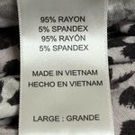 Midnight Women’s Cheetah Print Drawstring Pajama Pants Photo 4