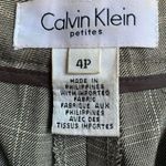 Calvin Klein Vintage Y2K Low Rise  Capri Plaid Dress Pants Photo 2