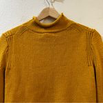 J.Crew Always Oarsman Roll Neck Sweater Women’s Size XXS Mustard Photo 6