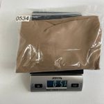 Sweet Pea  NY&CO tan pink reptile animal print tie neck loose tunic high low top Photo 6