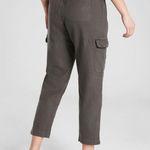 Athleta Farallon Cargo Crop Athleisure Knit Pants Cypess Green Women's Size 10 Photo 6