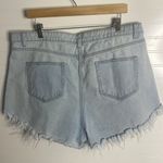 Wild Fable shorts pockets plus light blue cotton frayed jean shorts Sz 18 Photo 4