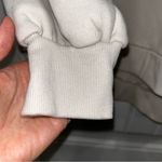 Zenana White Pullover Sweatshirt Women’s Large Photo 4