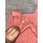 Pilcro Anthropologie Sleeveless Top Ribbed Knit Sweater Tank Coral Casual Large Photo 5