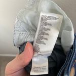 Anthropologie Maeve Wide-Leg Dark Wash Wide Leg Crop Jeans 31 raw hem Photo 9