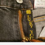 Lucky Brand Vintage y2k Dungarees by Gene montesano " Lucky You!” Photo 4