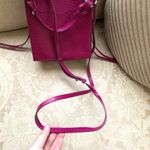 Rebecca Minkoff NEW  Kate Mini Tote Crossbody Bag in Dark Raspberry Photo 11