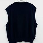 Saddlebred Vintage Y2K Goth Grunge Baggy Diamond Sweater Vest Size 3XL Photo 3