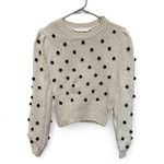 ASTR THE LABEL Aidy Sweater in Cream Black Dot Size XS REVOLVE Photo 2