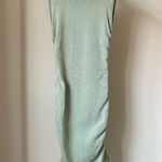 LIONESS / Princess Polly Military Minds Mini Ruched Side-Tie Dress in Sage Green Photo 0