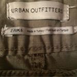 Urban Outfitters Cargo Utility Pant Women 2 100% Cotton Y2K Gorpcore Khaki Green Photo 2