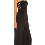 Lovers + Friends black strapless jumpsuit  Photo 1
