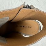 Lucky Brand Women's Terrie Peep Toe Pump Shoe Sandals Beige Size 8.5M EU 38.5 Photo 6