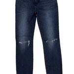 Current/Elliott Current/Elliot Stiletto Distressed Skinny Jean 2 Year Destroy Stretch Black Photo 2