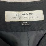 Tahar ASL Tahari ASL Black Long Sleeve No Collar Blazer Size 16W Photo 7