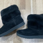 White Mountain  Black Faux Fur Winter Boots Photo 0