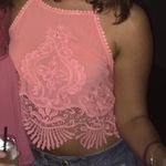 Poof! Pink Crop Top Photo 0