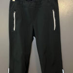 Lole Pants Womens Small Black Softshell Ski Snow Zip Leg Athletic Outdoor Photo 0