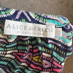 Alice & Trixie  Silk Top Womens Long Sleeve Blouse Colorful Small Photo 2