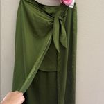 Ro & De  Olive Green Skirt Set Photo 2
