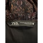 ZARA  Edgy Long Sleeve Mini Dress Size Medium Photo 4