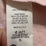 Hailey & Co. women’s size small pink solid sleeveless top with lace detail new Photo 3