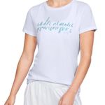 Under Armour NEW T-Shirt UA Tech White Athletic Workout Women's Size Medium Photo 1