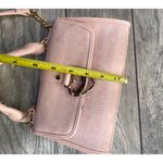 Juicy Couture | Blush Pink Heart Charm Shoulder Bag with Logo Print Photo 5