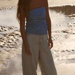 ZARA NWT  STRIPED STRAPLESS TOP Photo 2