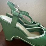 Nordstrom rsvp Designer Sandals BRAND NEW sz 9,5 Grass Green Photo 5