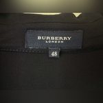 Burberry  London Women’s Navy Blue Viscose Button Down Shirt‎ Size 16 (48) Photo 2