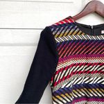 Trina Turk Womens Dress Sheath Tweed Like Ribbed Long Sleeve Pockets Fall Size 2 Photo 6