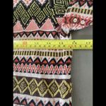 Monsoon Vintage Rare  Cardigan Beaded Size Small/ 4 Festive Print‎ Knit Wool UK 8 Photo 6