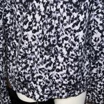 Victor Alfaro black and white asymmetrical merino wool cardigan M Size M Photo 6