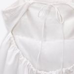 ZARA  dress mini sundress lace white boho vacation casual summer Photo 9