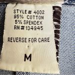 EUC Distinct Classic denim open jacket M urgly Diamond Embellished Boho Office Blue Size M Photo 4