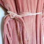 Reformation  Silk Velvet Chrissy Mini Dress in Pink Size M Photo 6