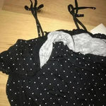 Arizona Jeans BRAND NEW Arizona Jean Co Polka dot spaghetti strap top Photo 5