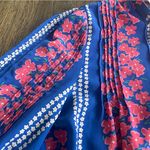 Anthropologie  Madchen Shirt Dress Red/White/Blue - Size 4 Photo 5