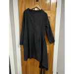 Badgley Mischka  Career Wear Long-Sleeve Mock Neck Wrap-Front Grommet Dress Photo 4