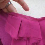 Elle NWT  Pima Cotton Longsleeve Shirt with Pleated Neckline Photo 2