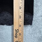 Old Navy Velvet Cami Top Black Lace Trim Ribbon Y2K Lingerie Tank Top Vintage Photo 8