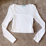 Verge Girl White Long Sleeve Top Photo 0