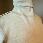 Chloé Beige Wool Turtleneck Sweater Crop Top Small Photo 4