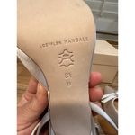 Loeffler Randall Alina Bow Pump Ankle Strap Satin Cream Size 8.5 NIB Chic Classy Photo 13